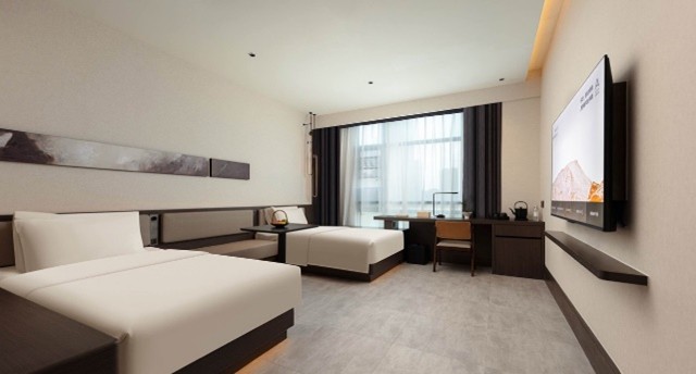 苏州独墅湖大道西交利物浦大学亚朵酒店 房间2